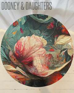 Side Tables: Wave Of Florals Side Table