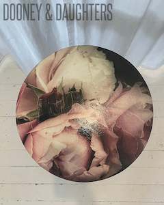 Side Tables: Moody Florals Side Table