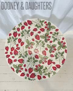 Side Tables: SOLD - Delicious Strawberries Side Table