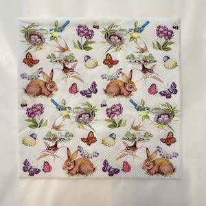 Easter Decoupage Papers Transfers: Napkin - Easter Feeling