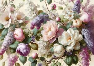 Spring Serenade Decoupage Paper