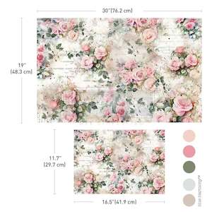 Decoupage Fiber - Rosie Reverie
