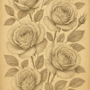 Botanical Illustrations II Decoupage Paper - AVAILABLE FOR PRE-ORDER