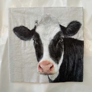 Napkins: Napkin - Farm Cow