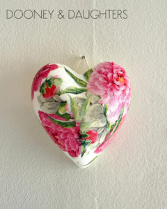 Mini Heart - Pink Roses