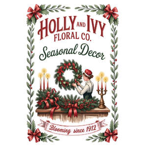 Christmas Transfer - Seasonal Decor - AVAILABLE FOR PRE-ORDER