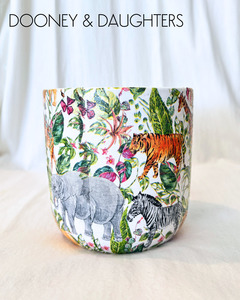 Decorated Ceramics: Large Pot - Jungle