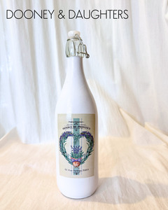 Glass Bottles: Lavender Glass Bottle