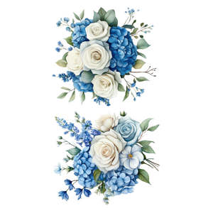 White Cloud Decor Transfers: Flower Transfer - Gentle Breeze - AVAILABLE FOR PRE-ORDER