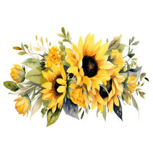 White Cloud Decor Transfers: Flower Transfer - Summer Meadow 2 - AVAILABLE FOR PRE-ORDER