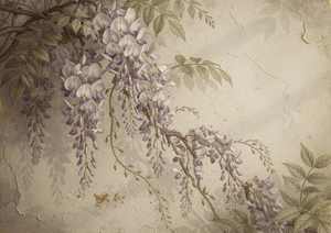 Three Yellow Goats Decoupage Papers: Wisteria A1