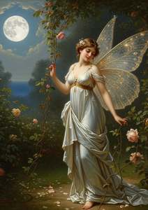 Mint Large Decoupage Papers: Moon Goddess Decoupage Paper