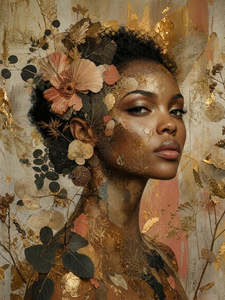 Earth & Gold Decoupage Paper - AVAILABLE FOR PRE-ORDER