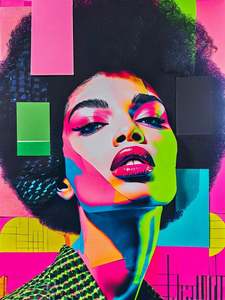 Mint Large Decoupage Papers: Pop Frequency Decoupage Paper - AVAILABLE FOR PRE-ORDER