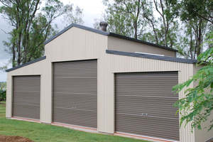 Semi Industrial: 2400mm high Garador Commercial Roller Door
