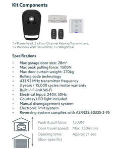 Windsor RD1500 Roller Door Opener