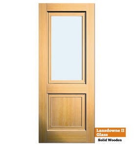 Solid Wooden Doors Interior Doors: Lansdowne II Glass - Interior Doors