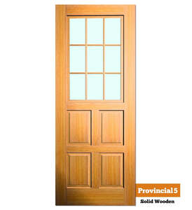 Solid Wooden Doors Interior Doors: Provincial 5 - Interior Doors