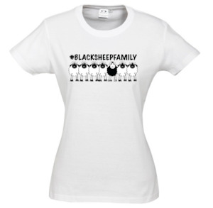emrsub: #BlackSheep - Womens T-Shirt