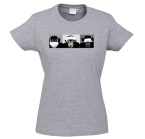 emrsub: Speak No, Hear No, See No - Womens T-Shirt