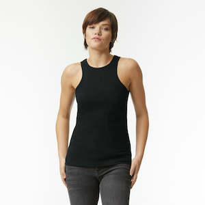 Brand: American Apparel: 101CVC American Apparel CVC Womens Racerneck Tank