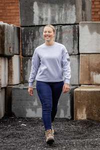 Fleece Jumpers: BKL6723 Bisley Womens Fleece Crew Neck Jumper