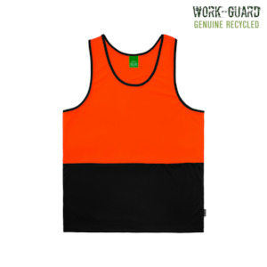 R491X Workguard Recycled Hi Vis Singlet