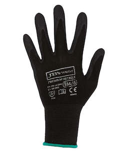 Gloves: 8R002 JB's PREMIUM BLACK NITRILE BRTHABLE GLOVES (12 PK)