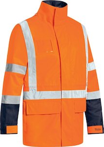 Hi Vis: BJ6377HT Bisley TTMC-W 5 In 1 Wet Weather Jacket