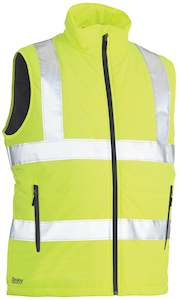 Hi Vis: BV0329HT Bisley Taped Hi Vis Puffer Vest
