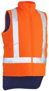 Hi Vis: BV0379XT Bisley TTMC-W Taped Hi Vis Puffer Vest
