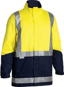 Hi Vis: BJ6970T Bisley 3M Taped Hi Vis 3 In 1 Drill Jacket