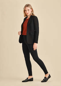 Bizcollection: RGP303L BizCorporates Womens Scuba Ponte High-rise Pull-on Corporate Legging