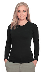 Brass Monkey: BMW901 Women's Long Sleeve Crew Neck