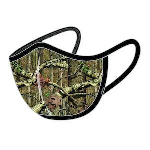 Face Masks: Gildan Adult Every Day Mask - Mossy Oak 3Pk