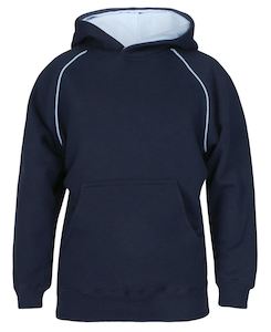 Basic Pullovers: 3CFH JB's Kids Contrast Fleecy Hoodie