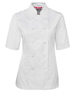 Chef Wear: 5CJ21 JB's LADIES S/S CHEF'S JACKET