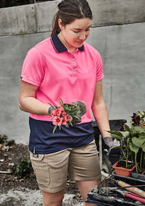 Shorts: ZS735 Syzmik Womens Essential Stretch Cargo Short