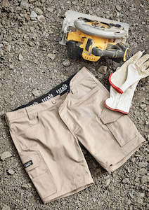 Shorts: ZS235 Syzmik Mens Essential Stretch Cargo Short