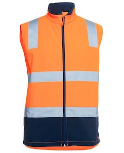 Hi Vis Tops: 6DWV JB's HV (D+N) W/RESIST SOFTSHELL VEST