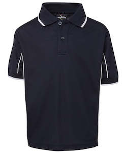School Teamwear: 7PIPS JB's PODIUM KIDS S/S PIPING POLO