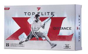 Top Flite 1: Top Flite 2022 XL Distance Gloss White - 15 Balls