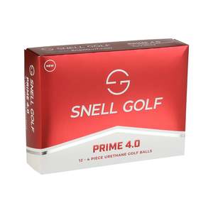Snell Golf: Snell Prime 4.0 - 12 balls