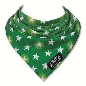 Clothing Bibs: Skibz Dribble Bandana Bib - Star Bright