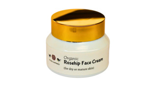 Products: Organic Rosehip Face Cream Organic Skincare NZ