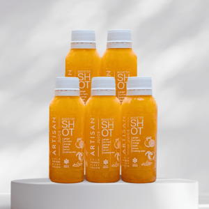 Products: 5x Booster Shots (100ml each) Pack Add On - Artisan Juice