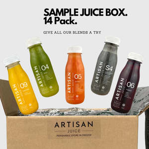 Products: Sample Juice Box - 14 pack - Artisan Juice