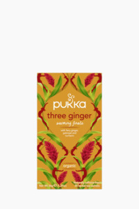 Tea Beverages: Pukka Three Ginger Organic Tea 20 Bags