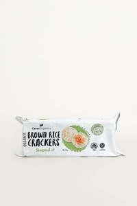 Ceres Organics Brown Rice Crackers Seaweed
