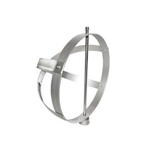 At The Airport: Lightweight Wind Sock Frame 10 inch Diameter